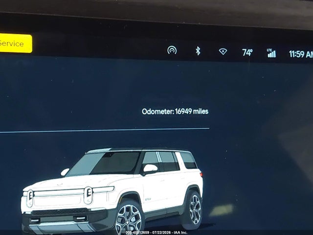 Aukcja sprzedaży 2025 Rivian R1s, vin: 7PDSGBBA8SN062797, numer aukcji: 45512659
