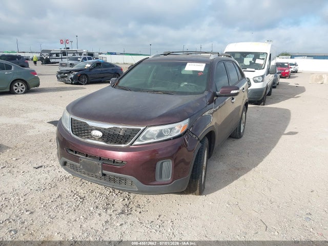 2014 Kia Sorento Lx V6 მანქანა იყიდება აუქციონზე, vin: 5XYKT4A75EG471517, აუქციონის ნომერი: 45512662