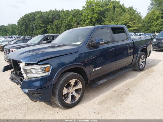 2021 Ram 1500 Laramie  4x4 5'7 Box მანქანა იყიდება აუქციონზე, vin: 1C6SRFJT3MN751636, აუქციონის ნომერი: 45512681