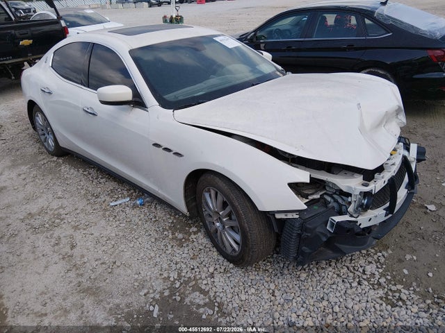 Продажа на аукционе авто 2014 Maserati Ghibli, vin: ZAM57XSA0E1090215, номер лота: 45512692