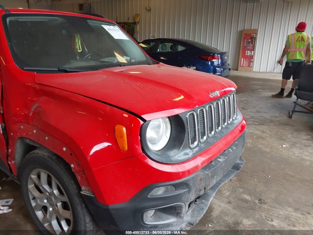 Продаж на аукціоні авто 2016 Jeep Renegade Latitude, vin: ZACCJABT2GPE34223, номер лоту: 45512733