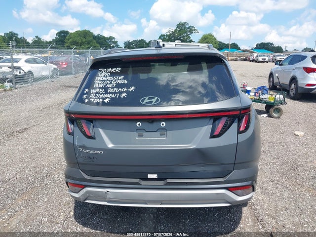 2025 Hyundai Tucson Limited მანქანა იყიდება აუქციონზე, vin: 5NMJE3DE7SH489948, აუქციონის ნომერი: 45512870