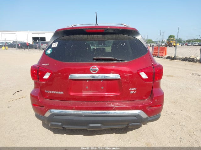 2018 Nissan Pathfinder Sv მანქანა იყიდება აუქციონზე, vin: 5N1DR2MM5JC668498, აუქციონის ნომერი: 45512893