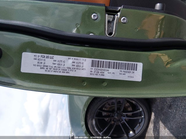 Aukcja sprzedaży 2019 Dodge Charger Gt Rwd, vin: 2C3CDXHG2KH691840, numer aukcji: 45512931