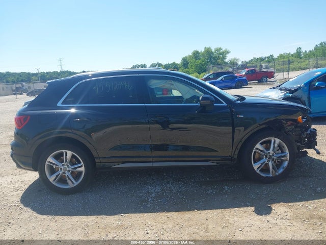 45512996 :رقم المزاد ، WA1DECF3XM1014777 vin ، 2021 Audi Q3 Premium 45 Tfsi S Line Quattro Tiptronic مزاد بيع