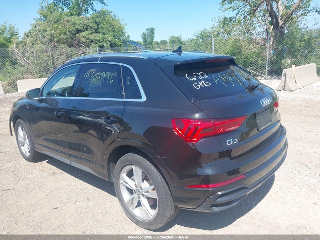 45512996 :رقم المزاد ، WA1DECF3XM1014777 vin ، 2021 Audi Q3 Premium 45 Tfsi S Line Quattro Tiptronic مزاد بيع