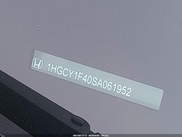 Продаж на аукціоні авто 2025 Honda Accord Se, vin: 1HGCY1F40SA061952, номер лоту: 45513112