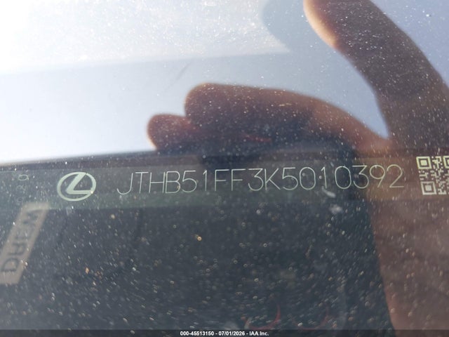 Продажа на аукционе авто 2019 Lexus Ls 500, vin: JTHB51FF3K5010392, номер лота: 45513150