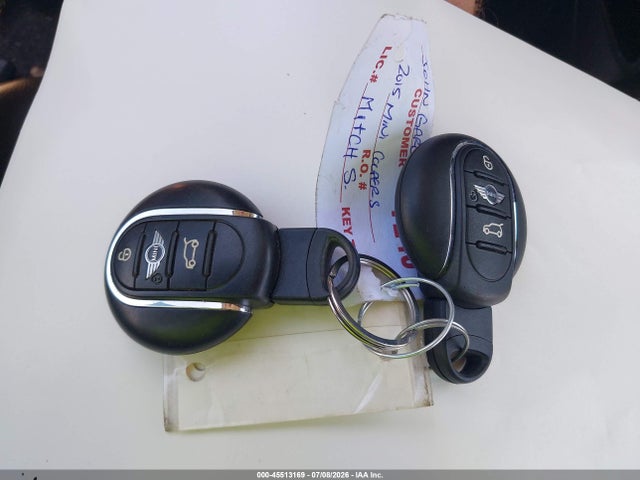 Aukcja sprzedaży 2015 Mini Hardtop Cooper S, vin: WMWXP7C53F2A39818, numer aukcji: 45513169