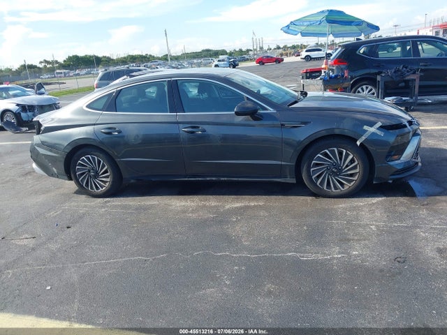 45513216 :رقم المزاد ، KMHL34JJ2SA120555 vin ، 2025 Hyundai Sonata Hybrid Sel مزاد بيع