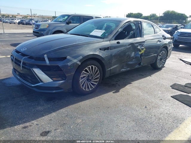 45513216 :رقم المزاد ، KMHL34JJ2SA120555 vin ، 2025 Hyundai Sonata Hybrid Sel مزاد بيع
