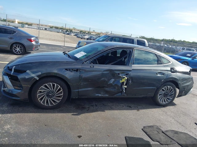 45513216 :رقم المزاد ، KMHL34JJ2SA120555 vin ، 2025 Hyundai Sonata Hybrid Sel مزاد بيع