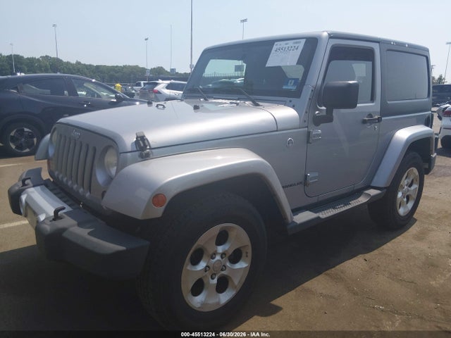 Продаж на аукціоні авто 2013 Jeep Wrangler Sahara, vin: 1C4AJWBGXDL633124, номер лоту: 45513224