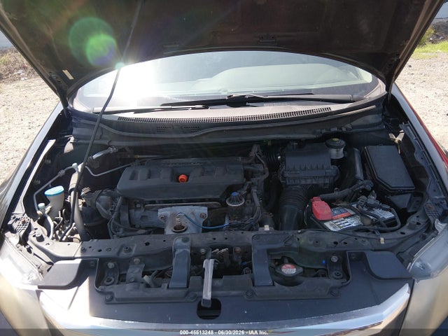 2012 Honda Civic Lx მანქანა იყიდება აუქციონზე, vin: 2HGFB2F59CH600178, აუქციონის ნომერი: 45513248