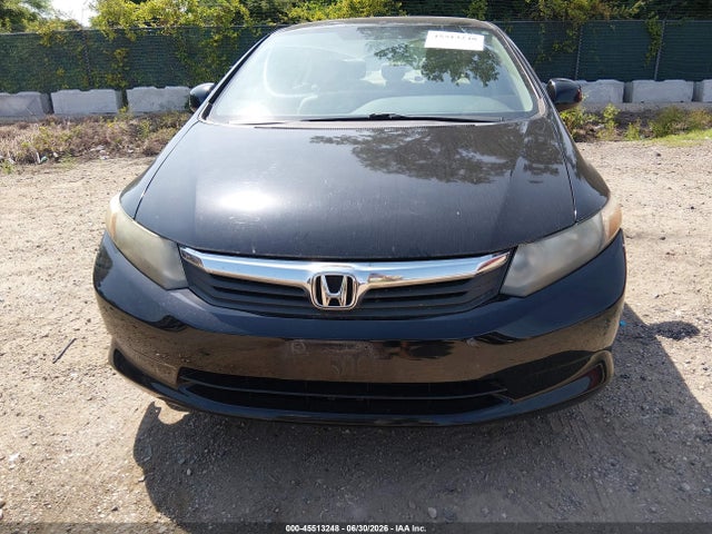 2012 Honda Civic Lx მანქანა იყიდება აუქციონზე, vin: 2HGFB2F59CH600178, აუქციონის ნომერი: 45513248