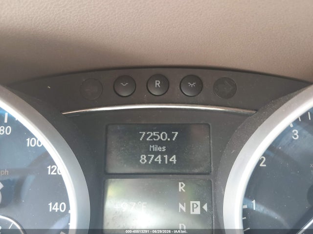 Auction sale of the 2011 Mercedes-benz Ml 350 4matic, vin: 4JGBB8GB2BA702449, lot number: 45513291