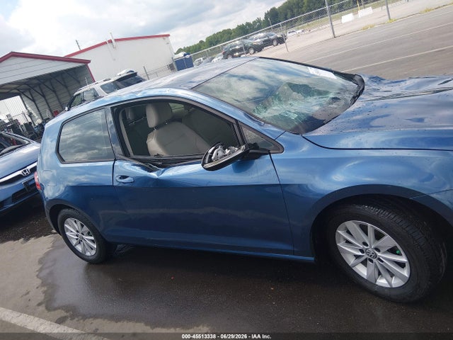 2015 Volkswagen Golf Tsi S 2-door მანქანა იყიდება აუქციონზე, vin: 3VW917AUXFM067528, აუქციონის ნომერი: 45513338