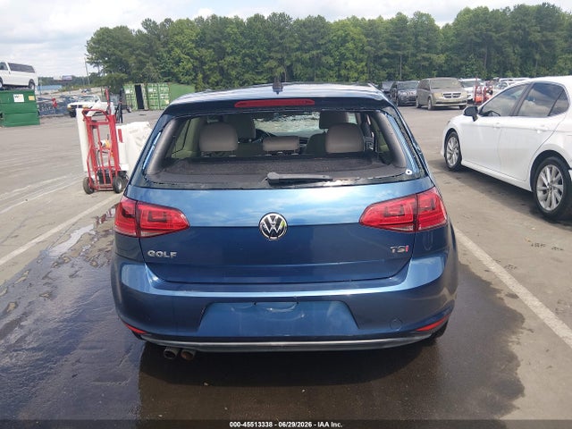 2015 Volkswagen Golf Tsi S 2-door მანქანა იყიდება აუქციონზე, vin: 3VW917AUXFM067528, აუქციონის ნომერი: 45513338