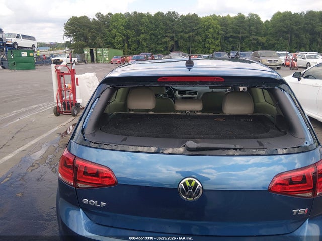 2015 Volkswagen Golf Tsi S 2-door მანქანა იყიდება აუქციონზე, vin: 3VW917AUXFM067528, აუქციონის ნომერი: 45513338