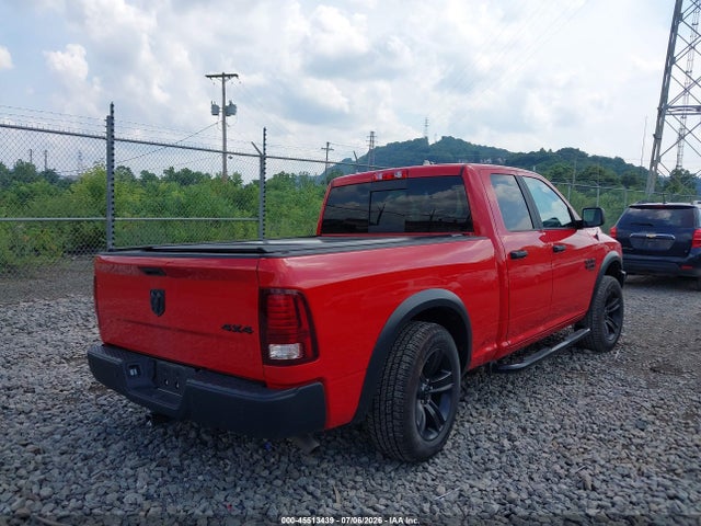 45513439 :رقم المزاد ، 1C6RR7GG9NS225545 vin ، 2022 Ram 1500 Classic Warlock  4x4 6'4 Box مزاد بيع