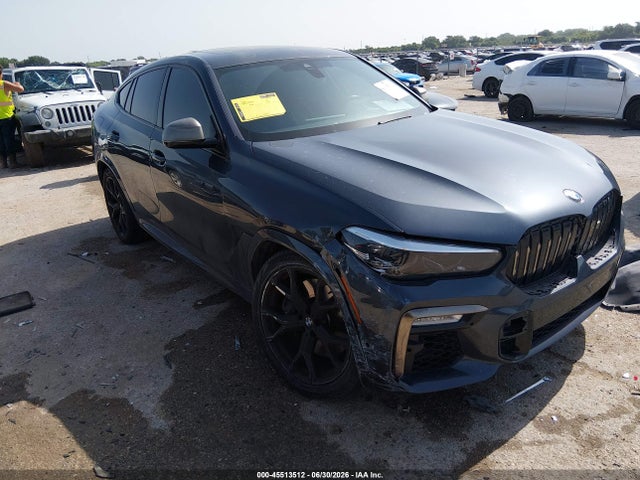Auction sale of the 2020 Bmw X6 M50i, vin: 5UXCY8C07LLE40320, lot number: 45513512