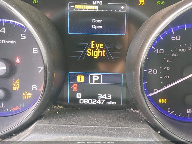 45513525 :رقم المزاد ، 4S4BSAFC3G3328852 vin ، 2016 Subaru Outback 2.5i Premium مزاد بيع