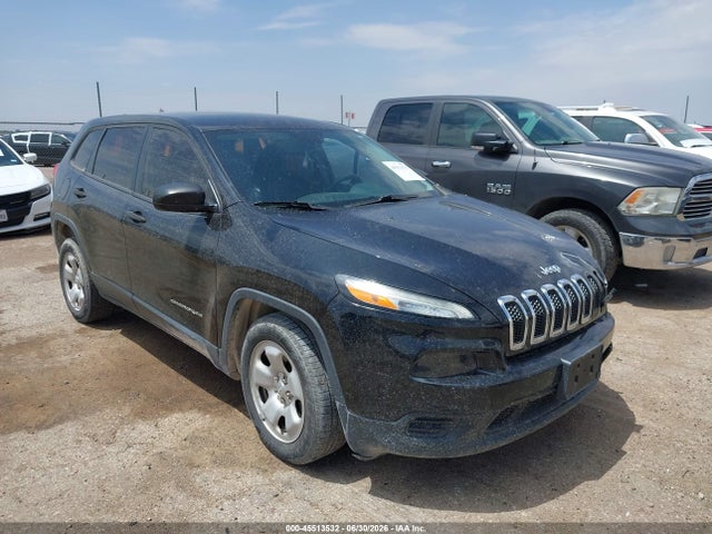 2015 Jeep Cherokee Sport მანქანა იყიდება აუქციონზე, vin: 1C4PJLAB7FW762437, აუქციონის ნომერი: 45513532