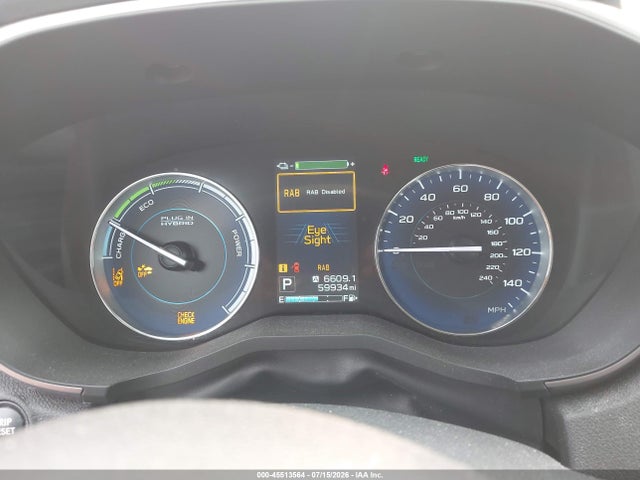 2020 Subaru Crosstrek Hybrid მანქანა იყიდება აუქციონზე, vin: JF2GTDNC6LH282345, აუქციონის ნომერი: 45513564