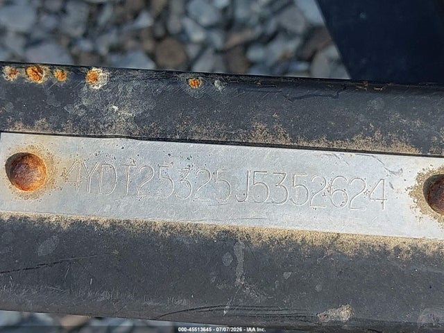 Продаж на аукціоні авто 2018 Crossroads Other, vin: 4YDT25325J5352624, номер лоту: 45513645