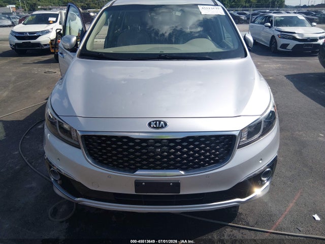 2016 Kia Sedona Sx Luxury მანქანა იყიდება აუქციონზე, vin: KNDME5C18G6186172, აუქციონის ნომერი: 45513649