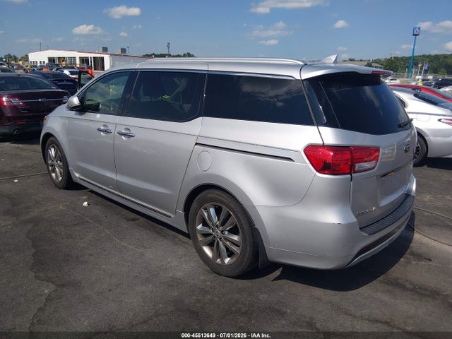 2016 Kia Sedona Sx Luxury მანქანა იყიდება აუქციონზე, vin: KNDME5C18G6186172, აუქციონის ნომერი: 45513649