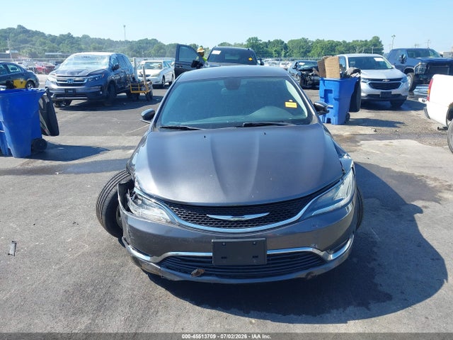 2015 Chrysler 200 Limited მანქანა იყიდება აუქციონზე, vin: 1C3CCCABXFN652601, აუქციონის ნომერი: 45513709