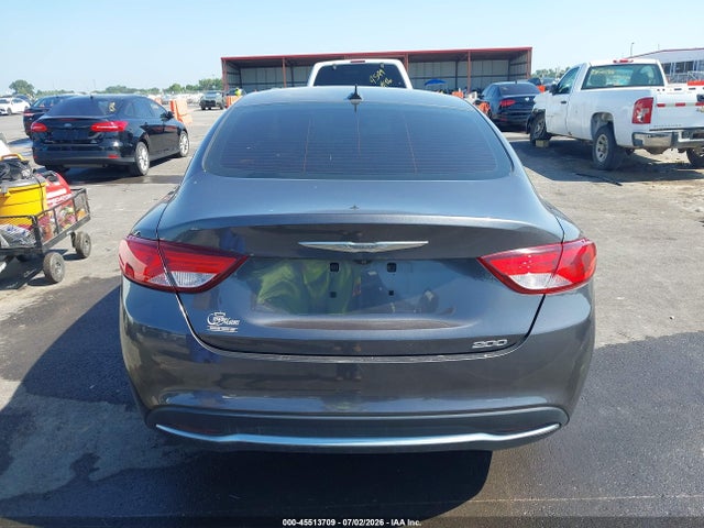 2015 Chrysler 200 Limited მანქანა იყიდება აუქციონზე, vin: 1C3CCCABXFN652601, აუქციონის ნომერი: 45513709