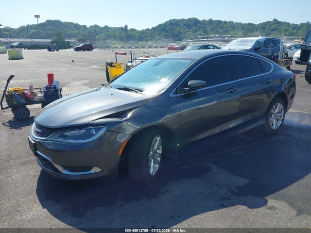 2015 Chrysler 200 Limited მანქანა იყიდება აუქციონზე, vin: 1C3CCCABXFN652601, აუქციონის ნომერი: 45513709