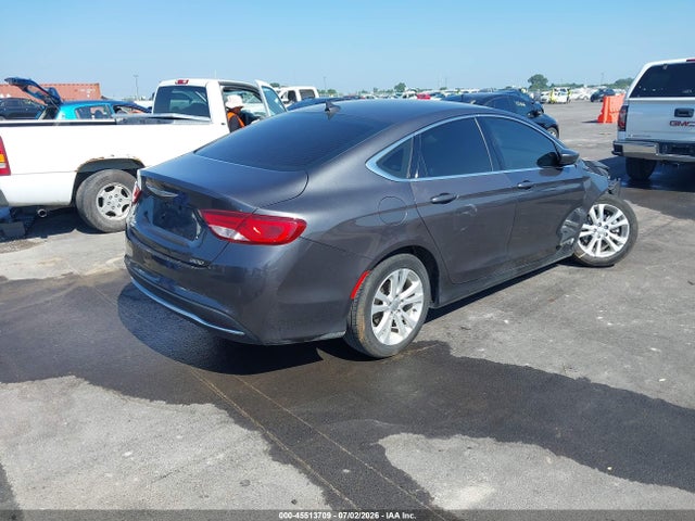 2015 Chrysler 200 Limited მანქანა იყიდება აუქციონზე, vin: 1C3CCCABXFN652601, აუქციონის ნომერი: 45513709