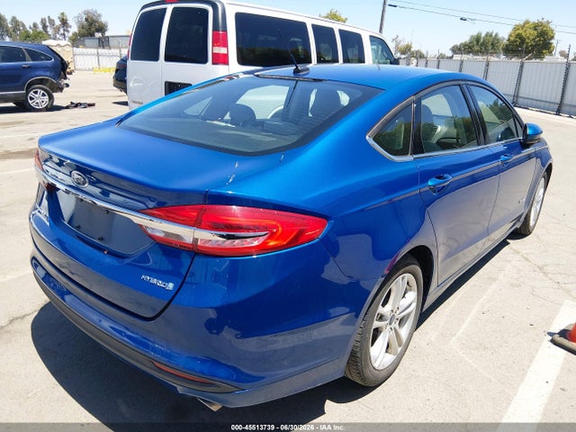 3FA6P0UU8JR209447 Ford Fusion Hybrid S