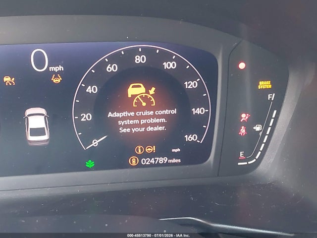 45513790 :رقم المزاد ، 1HGCY1F34RA029555 vin ، 2024 Honda Accord Ex مزاد بيع