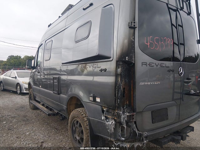 45513799 :رقم المزاد ، W1W4EBVY7NP480084 vin ، 2022 Mercedes-benz Sprinter 2500 Standard Roof V6 مزاد بيع