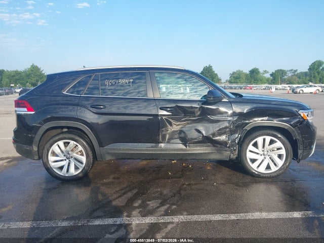 2022 Volkswagen Atlas Cross Sport 3.6l V6 Se W/technology მანქანა იყიდება აუქციონზე, vin: 1V2KE2CA5NC224881, აუქციონის ნომერი: 45513849
