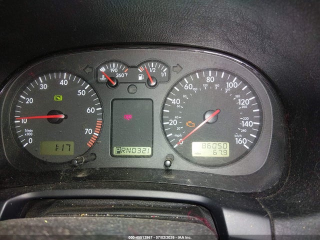 2002 Volkswagen Jetta Gls მანქანა იყიდება აუქციონზე, vin: 3VWSB69M02M058876, აუქციონის ნომერი: 45513967
