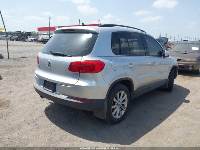 2018 Volkswagen Tiguan Limited 2.0t მანქანა იყიდება აუქციონზე, vin: WVGAV7AX4JK001860, აუქციონის ნომერი: 45513975