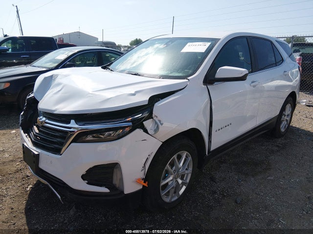 2022 Chevrolet Equinox Awd Lt მანქანა იყიდება აუქციონზე, vin: 3GNAXUEV2NL235478, აუქციონის ნომერი: 45513978