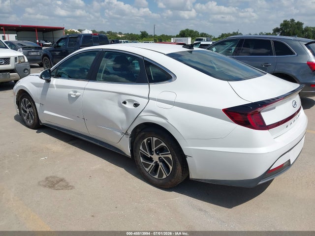 Hyundai Sonata Blue 2021 KMHL24JJ1MA021702 Image 3