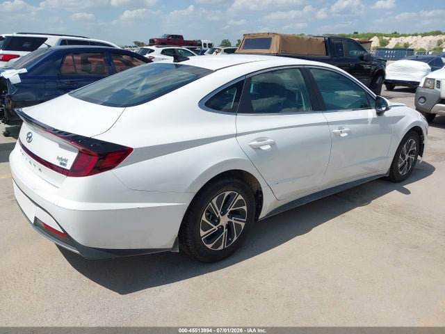 Hyundai Sonata Blue 2021 KMHL24JJ1MA021702 Image 4