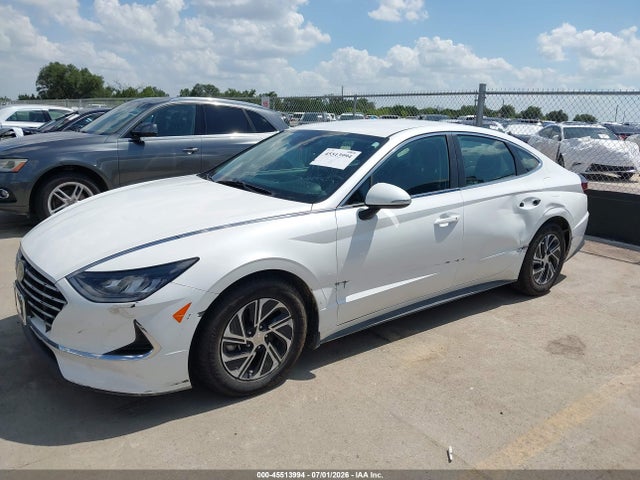 Hyundai Sonata Blue 2021 KMHL24JJ1MA021702 Image 6
