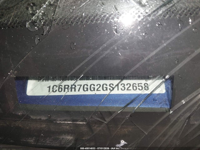 Aukcja sprzedaży 2016 Ram 1500 Big Horn, vin: 1C6RR7GG2GS132658, numer aukcji: 45514033
