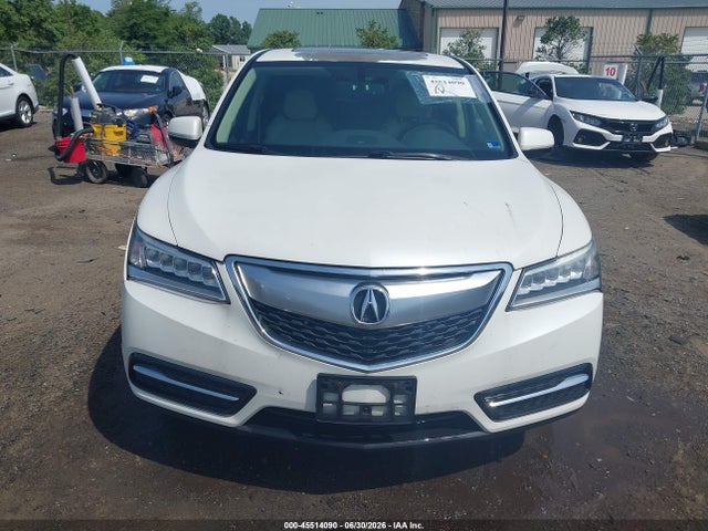 45514090 :رقم المزاد ، 5FRYD4H26FB033016 vin ، 2015 Acura Mdx مزاد بيع
