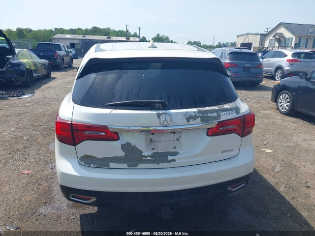 45514090 :رقم المزاد ، 5FRYD4H26FB033016 vin ، 2015 Acura Mdx مزاد بيع