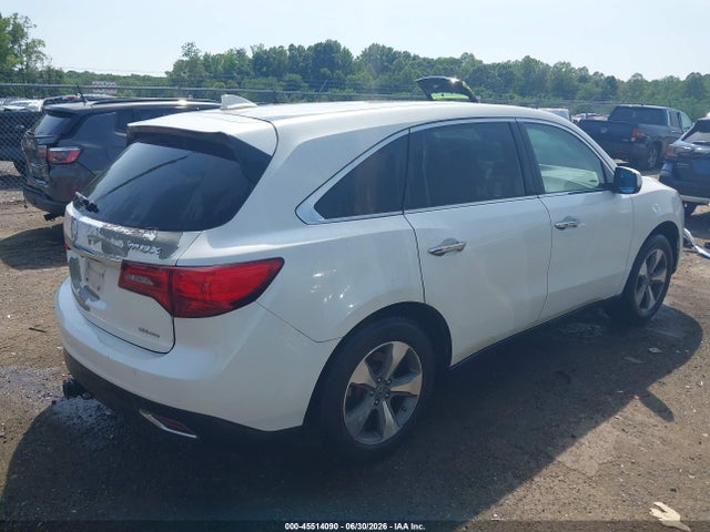 45514090 :رقم المزاد ، 5FRYD4H26FB033016 vin ، 2015 Acura Mdx مزاد بيع