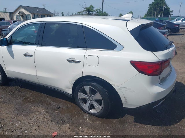 45514090 :رقم المزاد ، 5FRYD4H26FB033016 vin ، 2015 Acura Mdx مزاد بيع